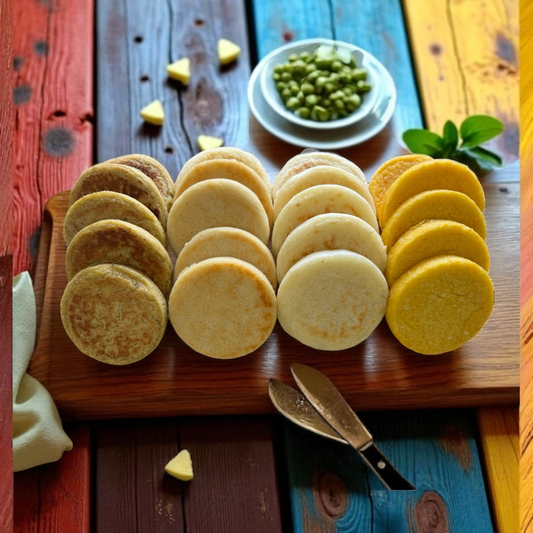 Artisanal Arepas / Arepas Artesanales - Venezuelan Style